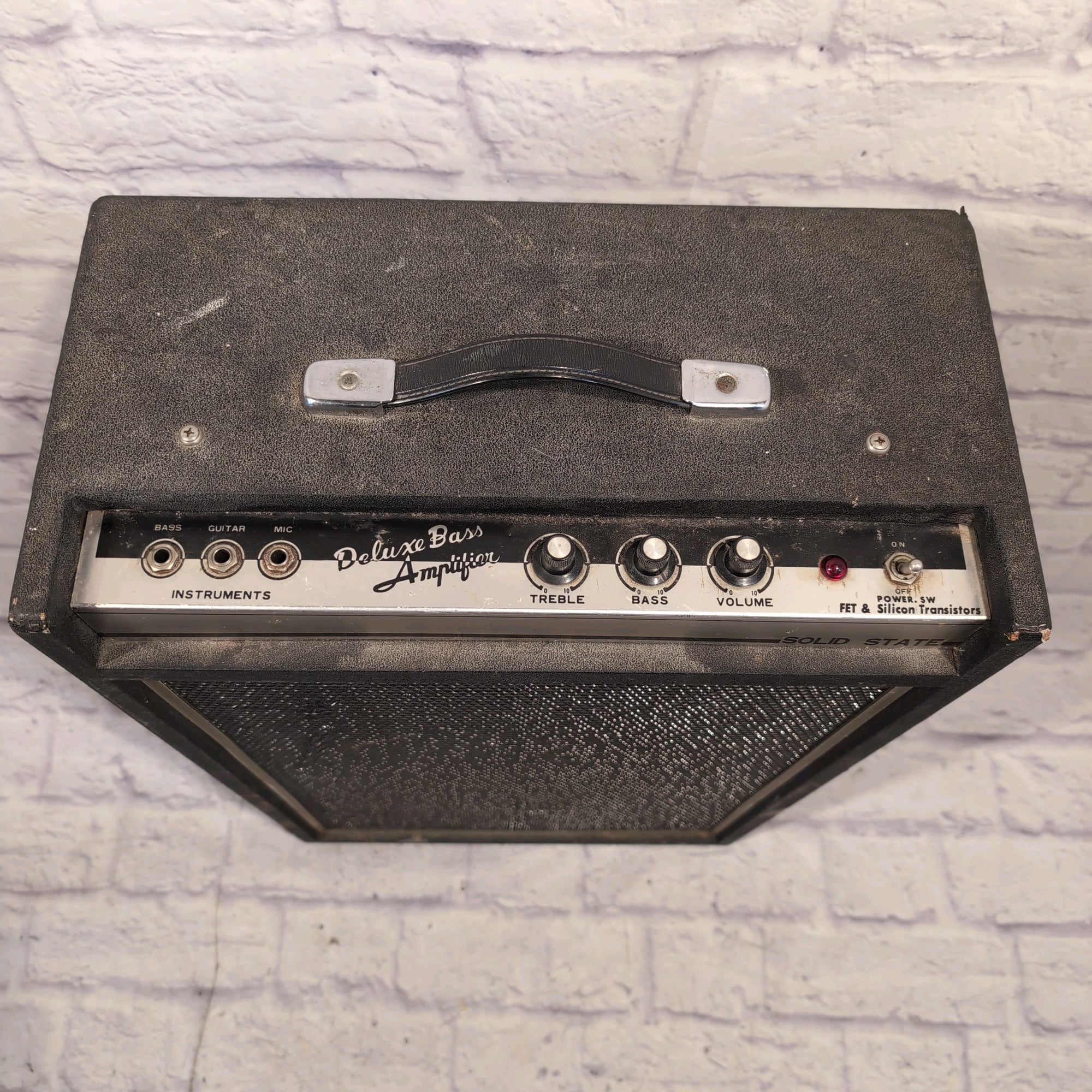 Unknown Vintage Solid State Deluxe Bass Amplifier