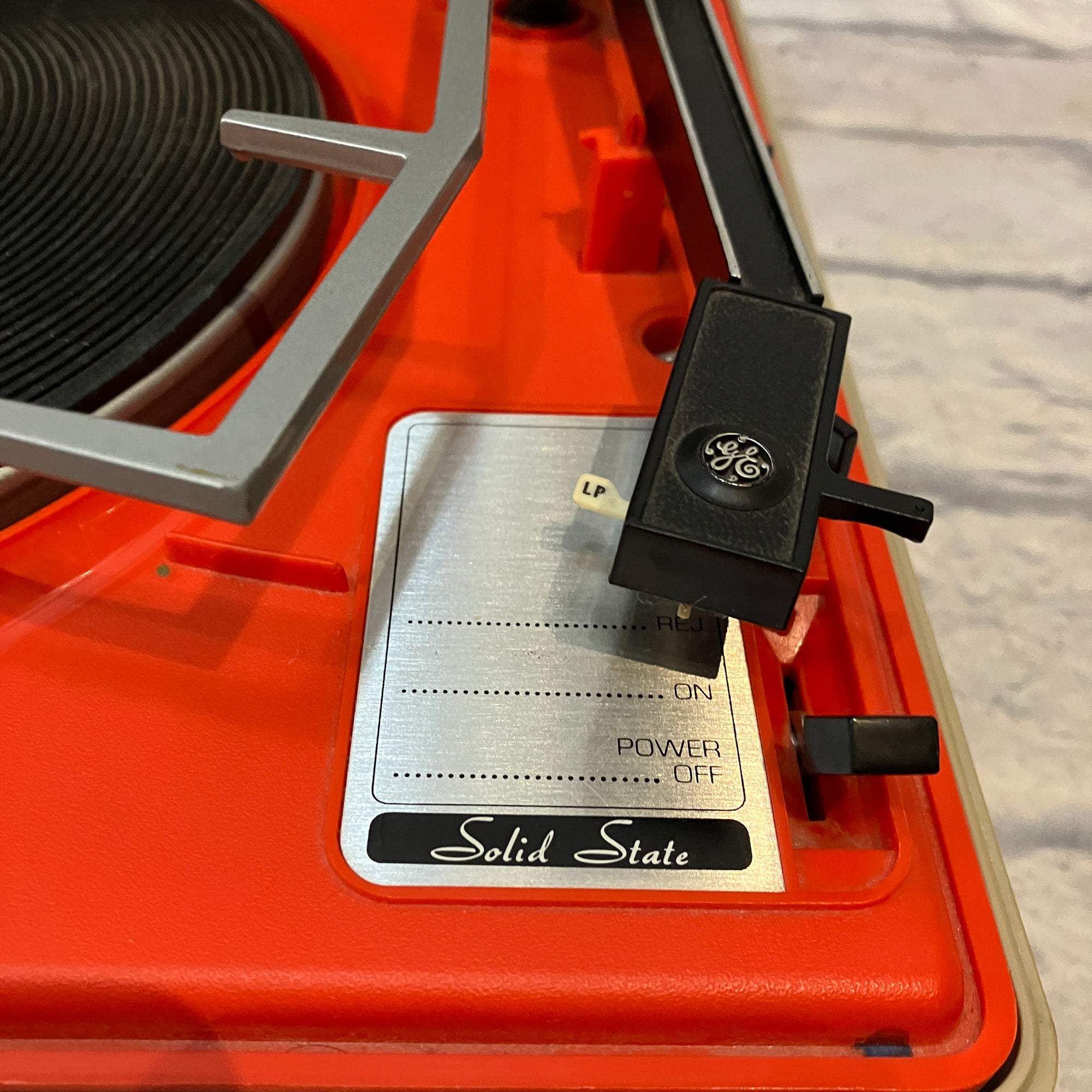 General Electric Portable Automatic Record Player