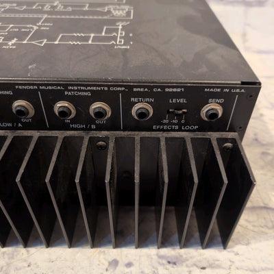 Fender BXR Dual Bass 400 Rack Mount Bass Amp Head