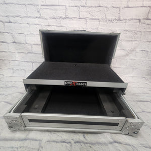 ProX XS-M12LT 12' DJ Mixer Flight Case With Laptop Shelf DJ Case