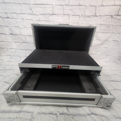 ProX XS-M12LT 12' DJ Mixer Flight Case With Laptop Shelf DJ Case