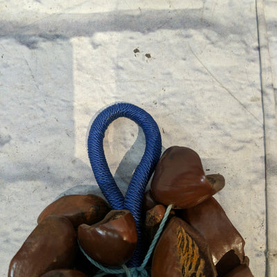 Unknown Three African Seed Pod Rattles Drum Accessory