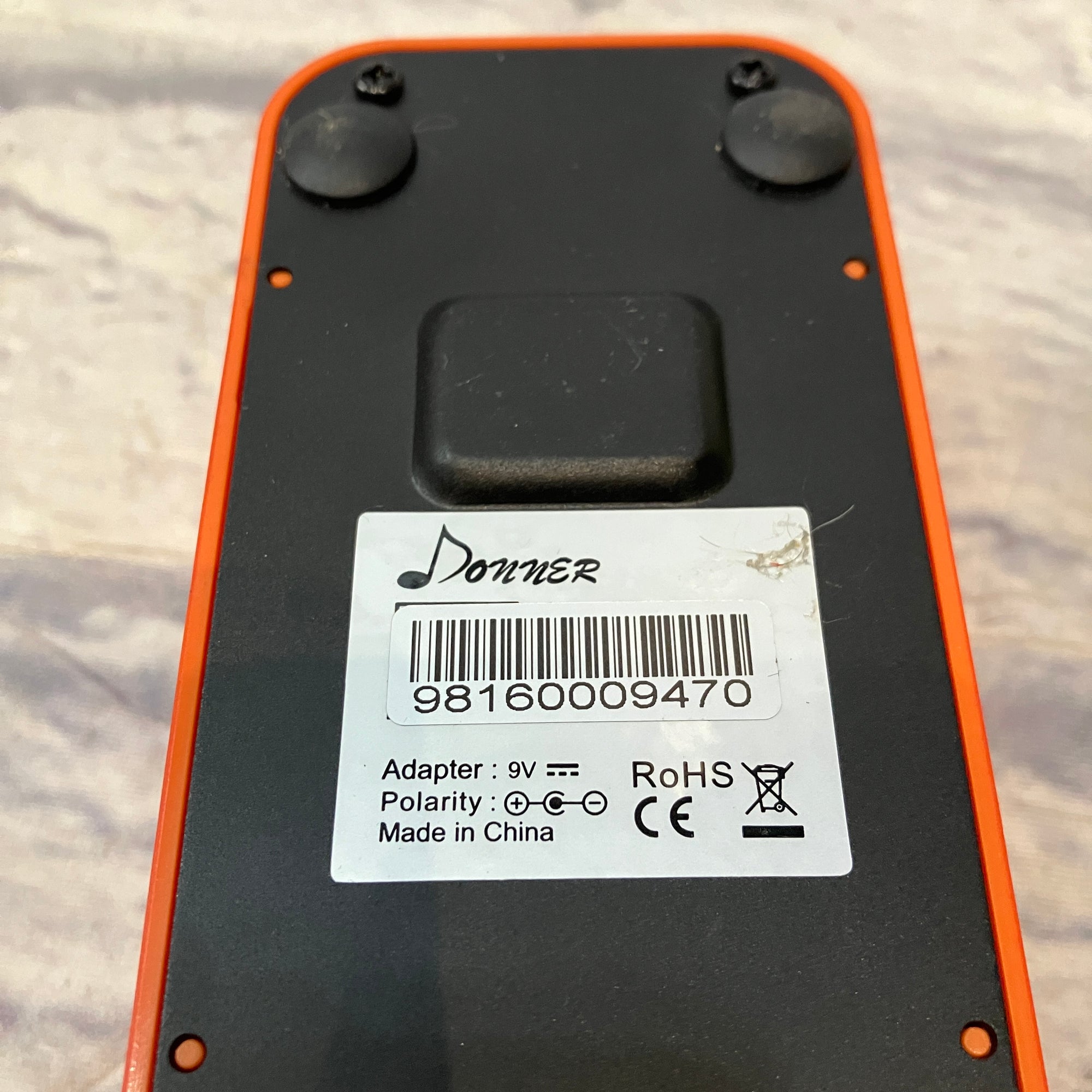 Donner Vowel Wah/Volume Guitar Pedal