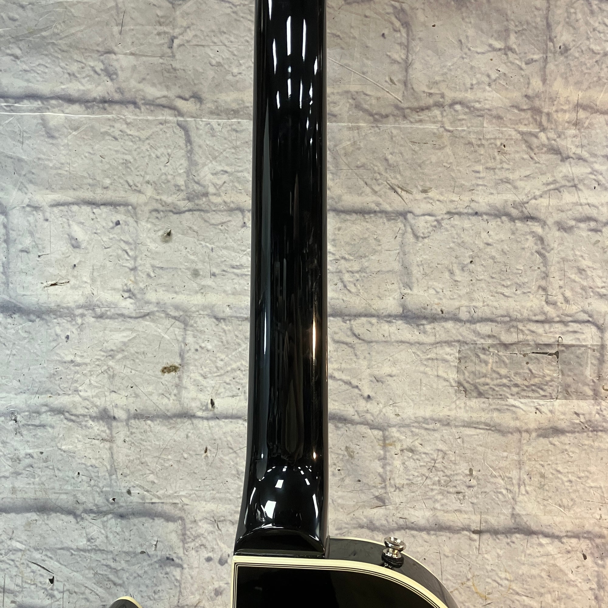 Epiphone 2021 Les Paul Custom Silverburst Electric Guitar