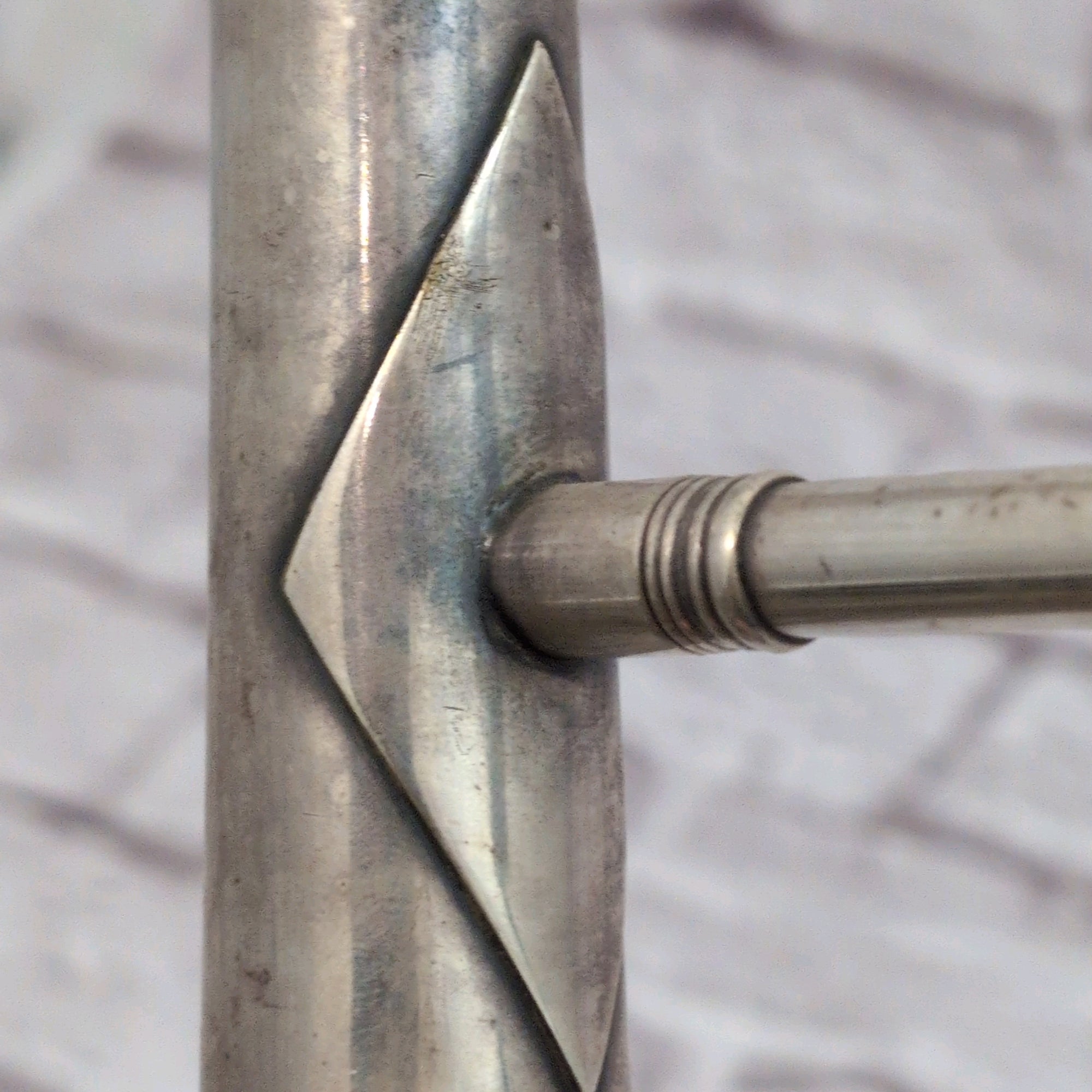 Vintage The Martin Instrument Co. Elkhart Ind. Trombone 1914 Silver