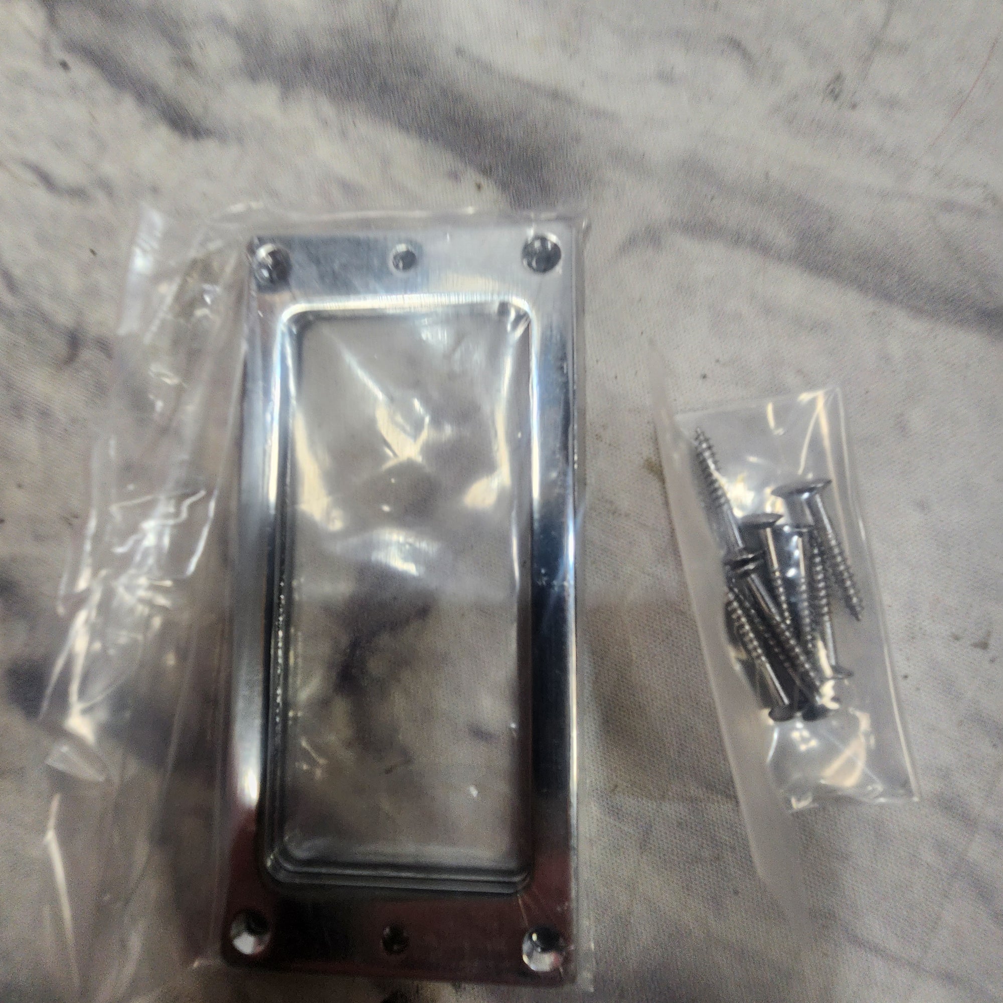 Unknown Chrome Flat Filtertron Ring Pair for Artec Entwstile Pickup