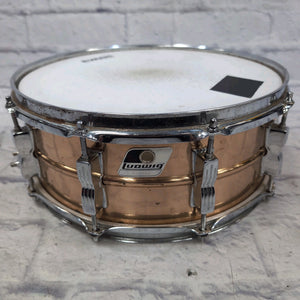 Ludwig 14 x 5 Bronze Shell Rocker Snare Drum