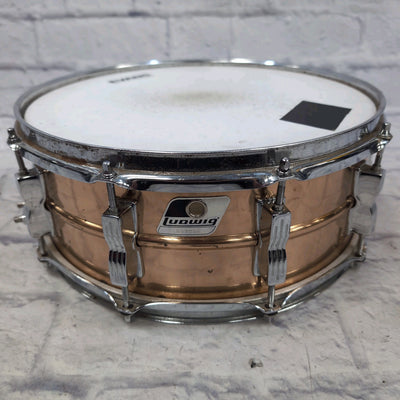 Ludwig 14 x 5 Bronze Shell Rocker Snare Drum