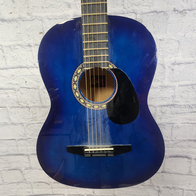 Rogue Acoustic Blue Body Guitar Model SO-069-RAG-BL Parts