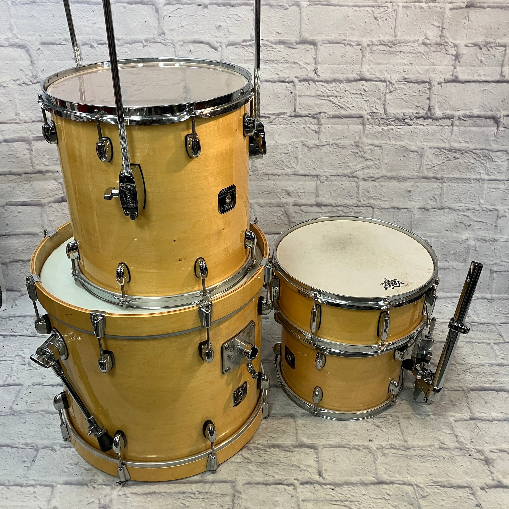 Gretsch 2010s Four Piece Yellow Drum Kit