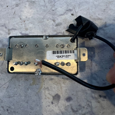 GFS Humbucker Pair Chrome Covered Pickups