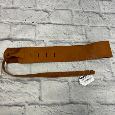 Lakota Leathers 3 Inch Leather Bass or Guitar Strap