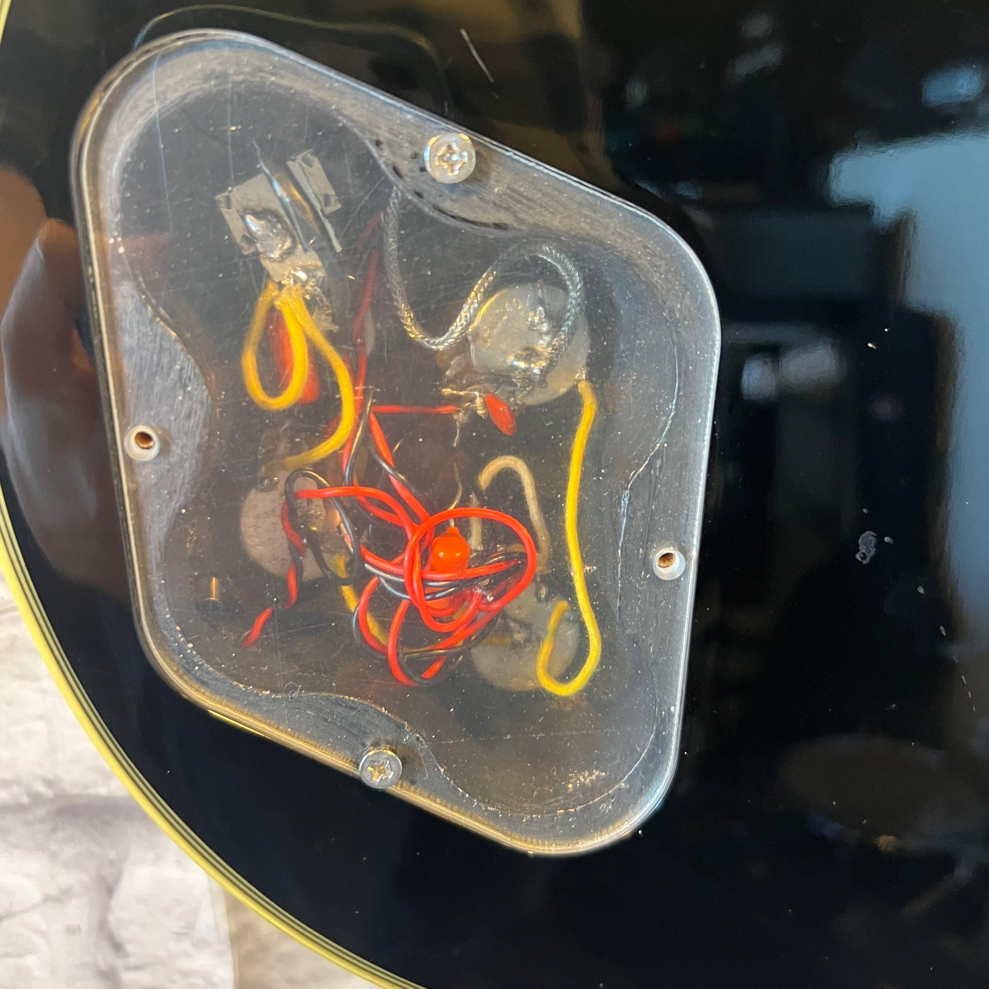 Epiphone Les Paul Custom Pro Silver Burst Upgraded Electric Guitar