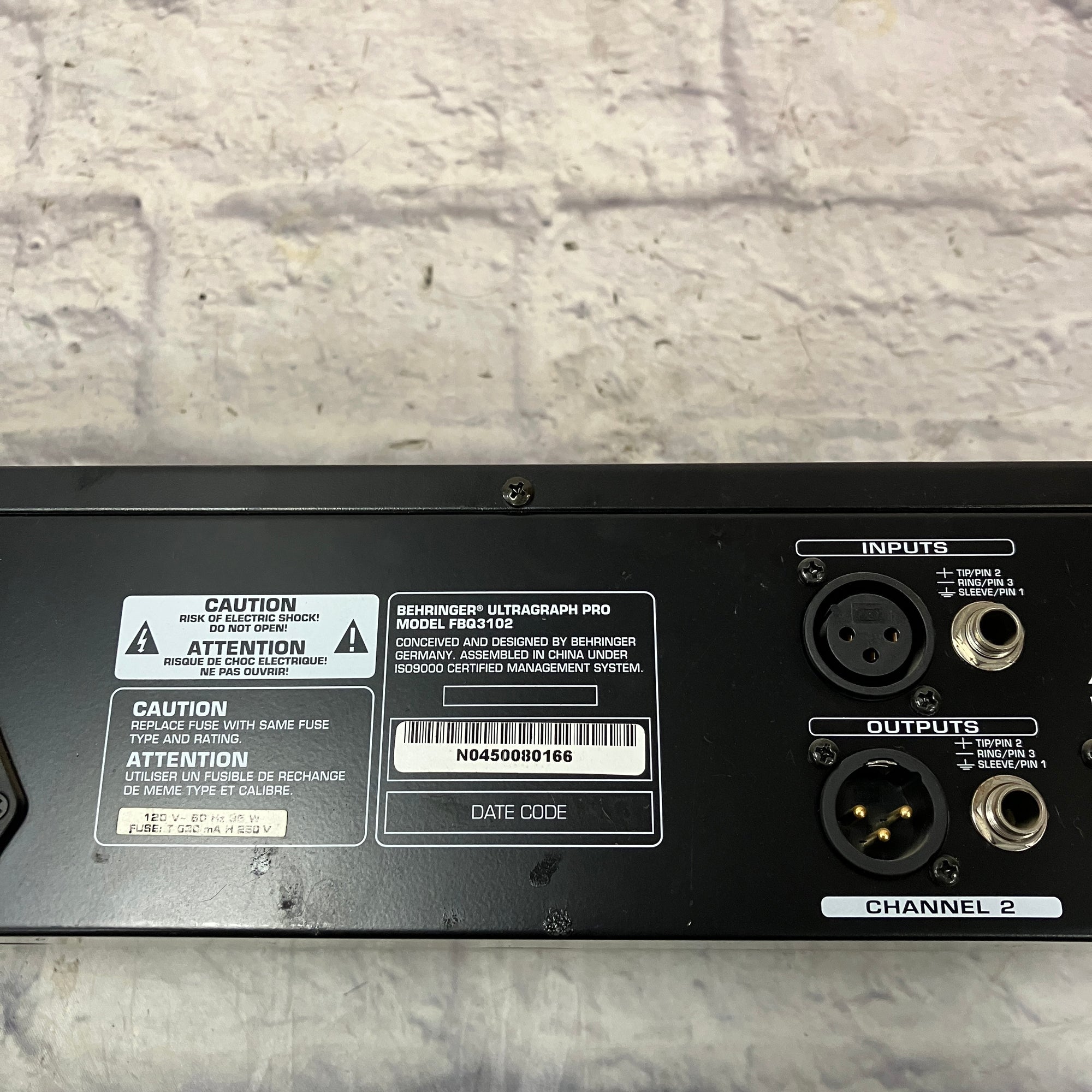 Behringer Ultragraph Pro Rack EQ