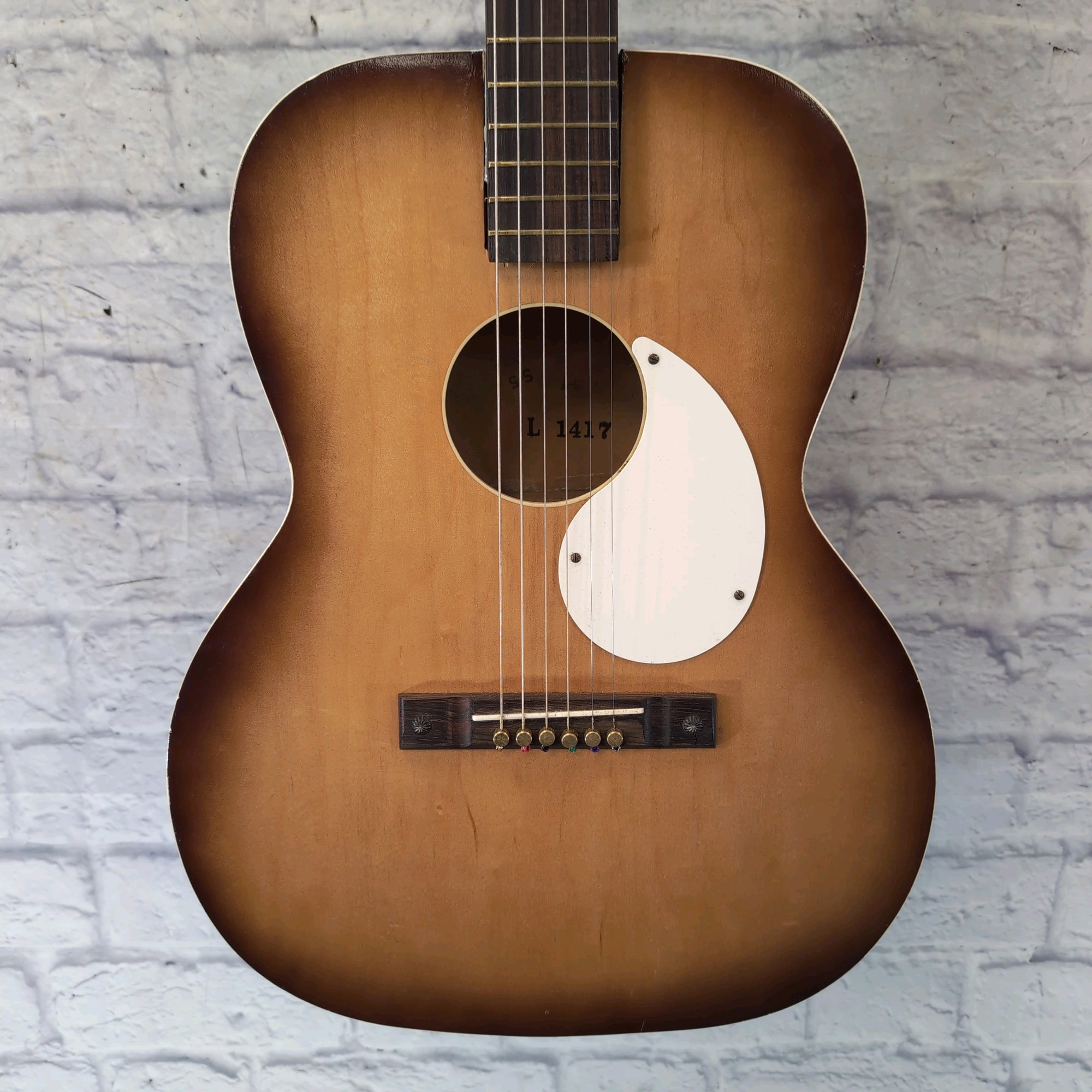 Airline S-5 Vintage Parlor Acoustic Guitar - Evolution Music