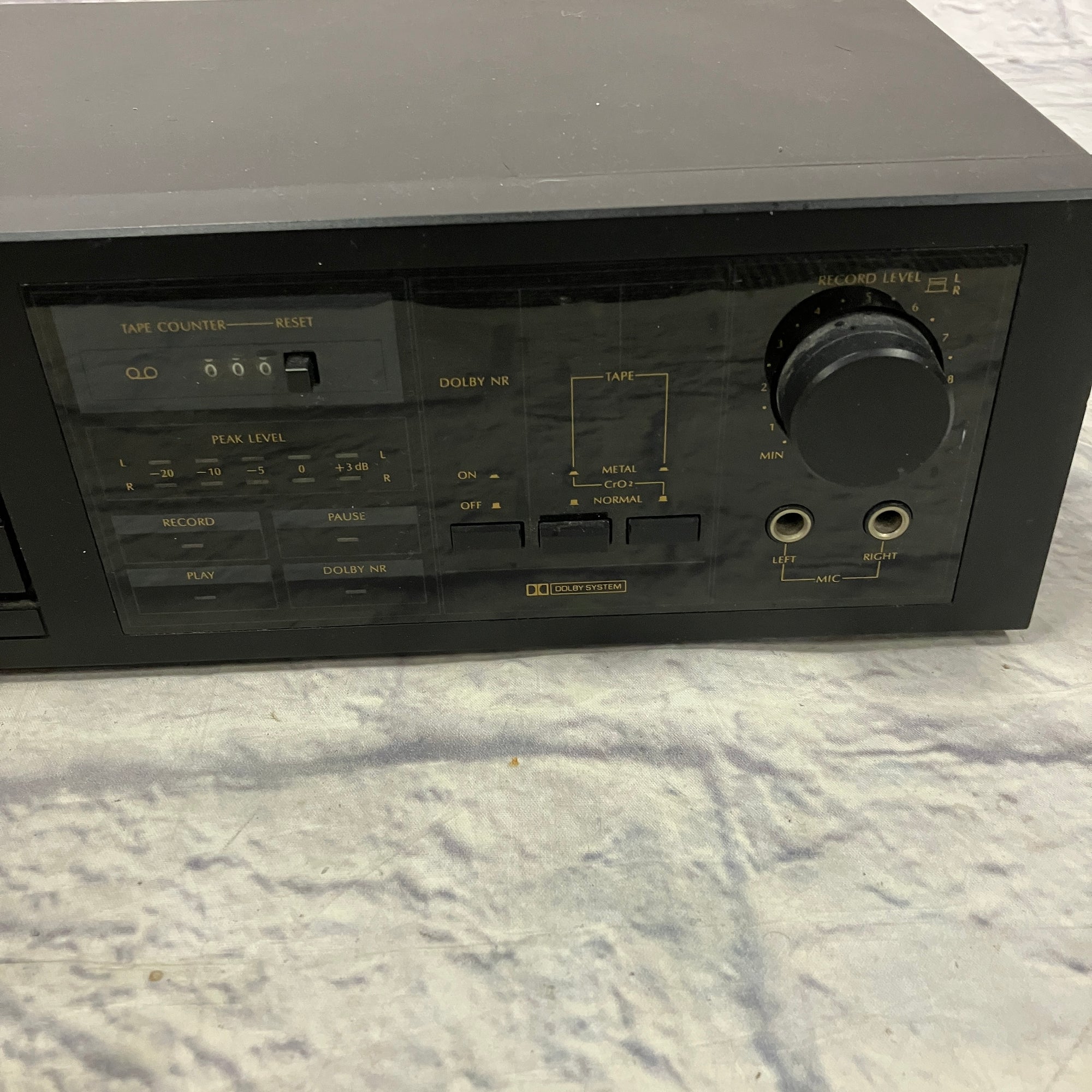 Sherwood CD320B Cassette Deck (AS IS)