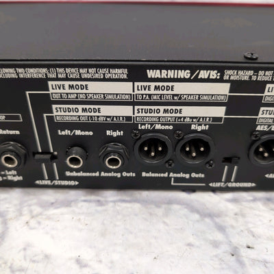 Line 6 Pod Pro Rack Multi Effect and Amp Modeler