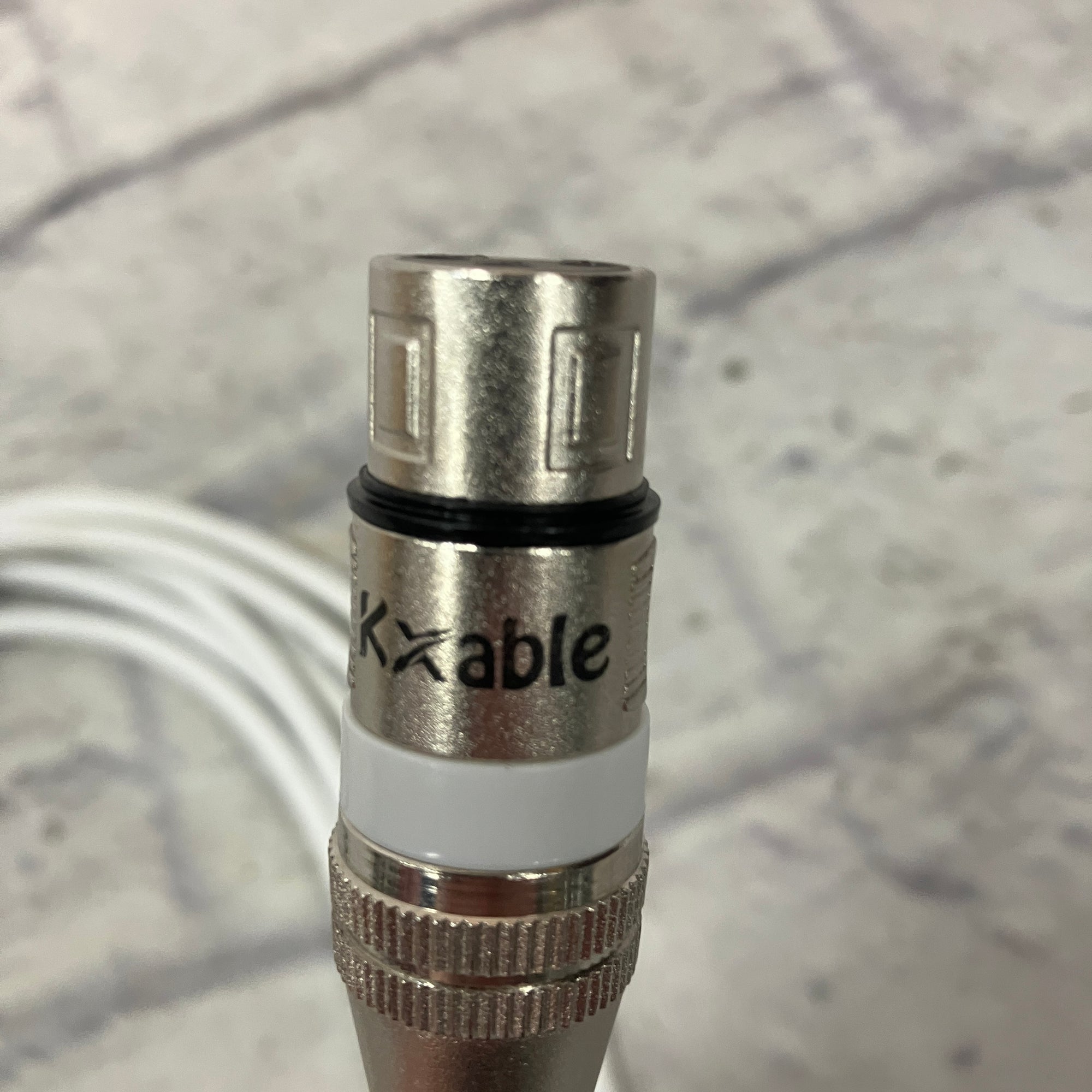 KXABLE 20' White XLR Microphone Cable