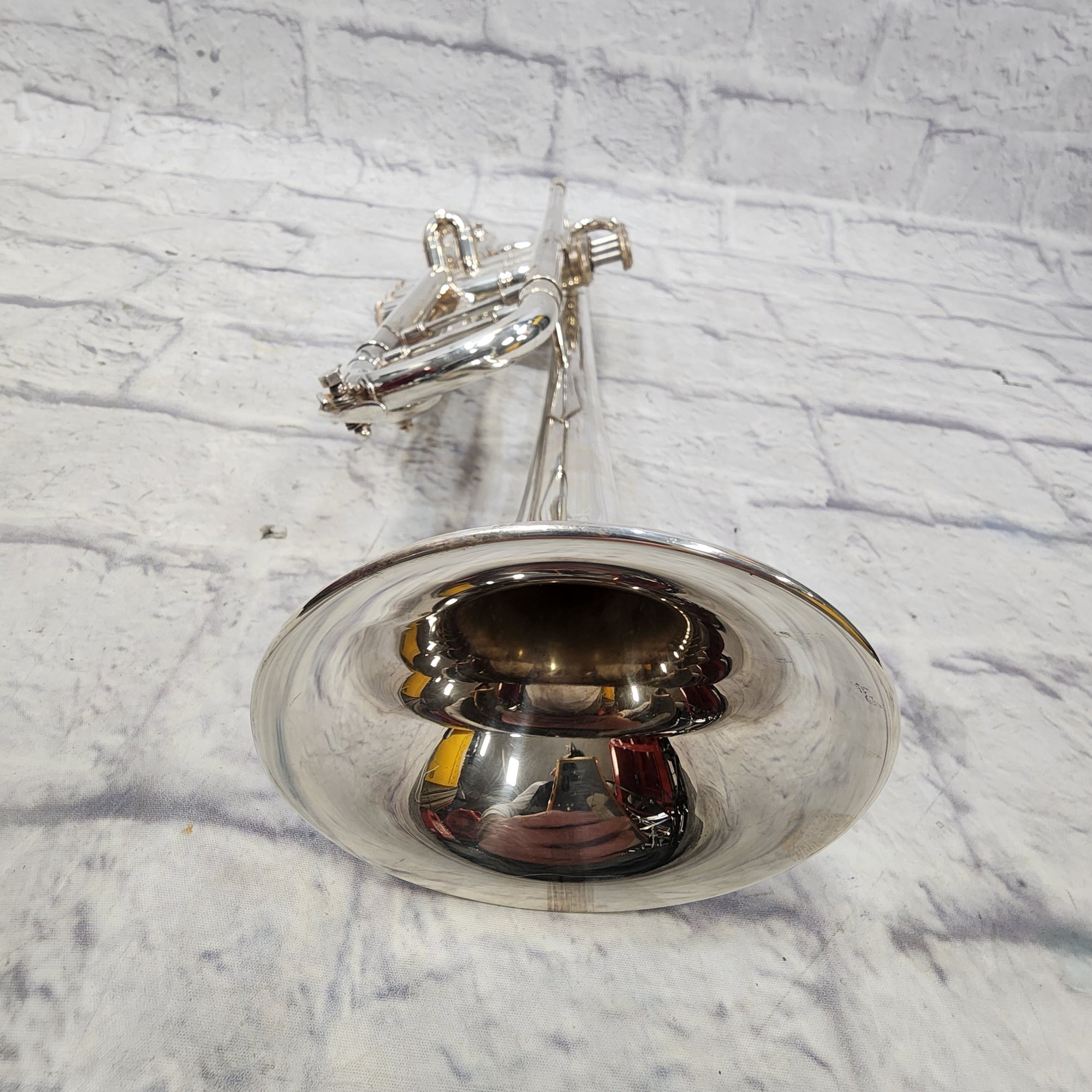 Bach Stradivarius Model 37 Silver Plated Trumpet with Mouthpiece