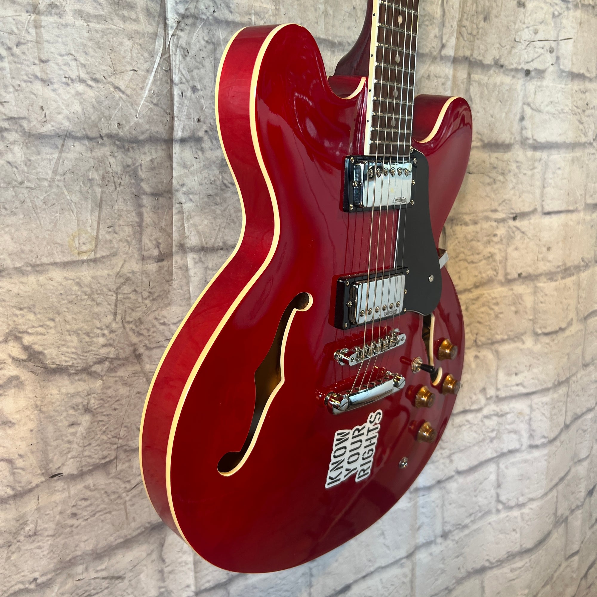 Vintage (Brand) VSA500CR Semi Hollow Semi Hollow