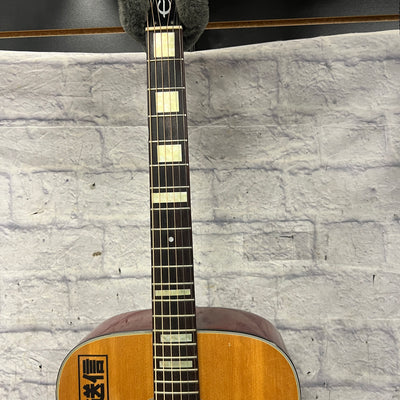 Epiphone Unknown Older Dreadnaught BROKEN BRIDGE Acoustic Guitar
