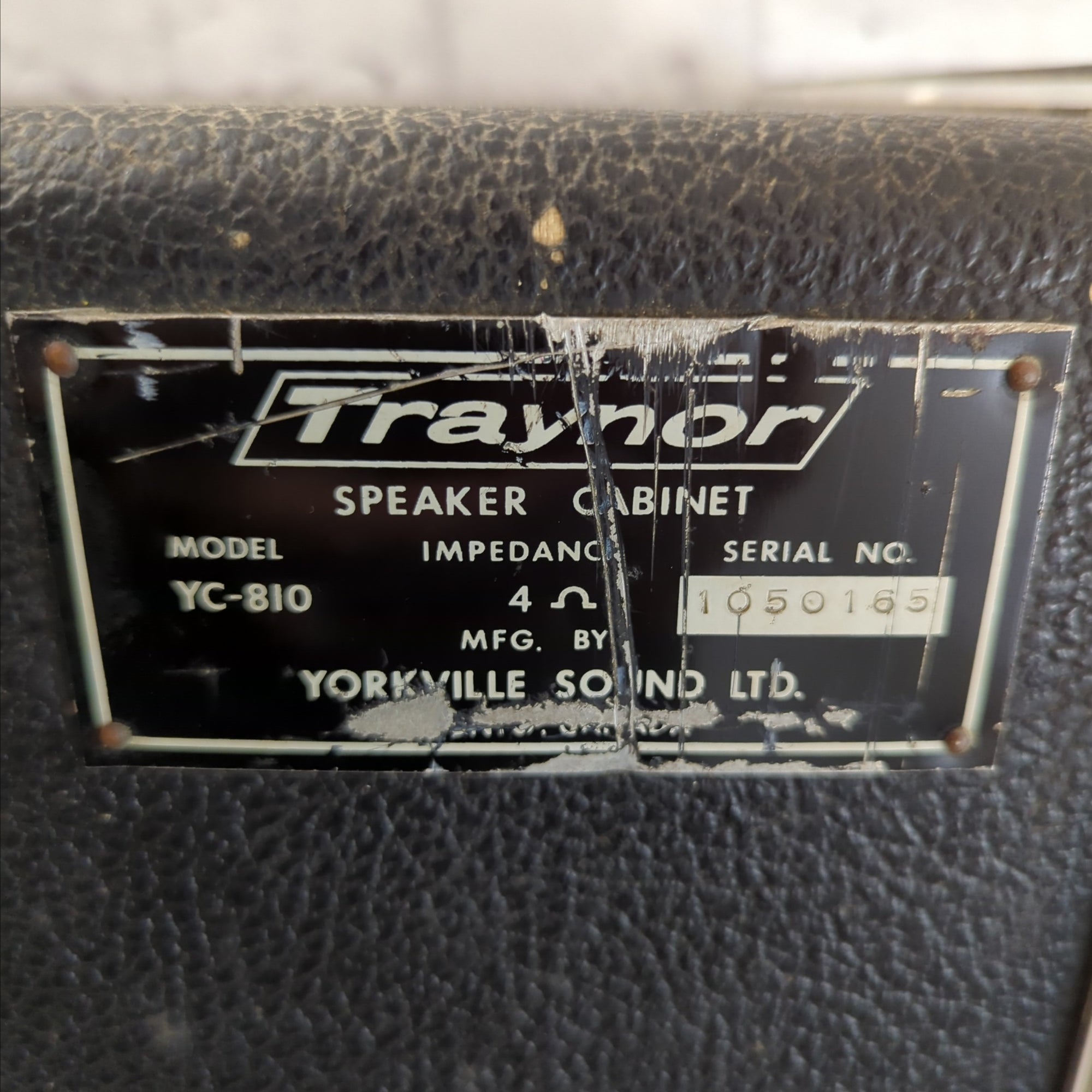 Traynor  YC-810 Speaker Cabinet