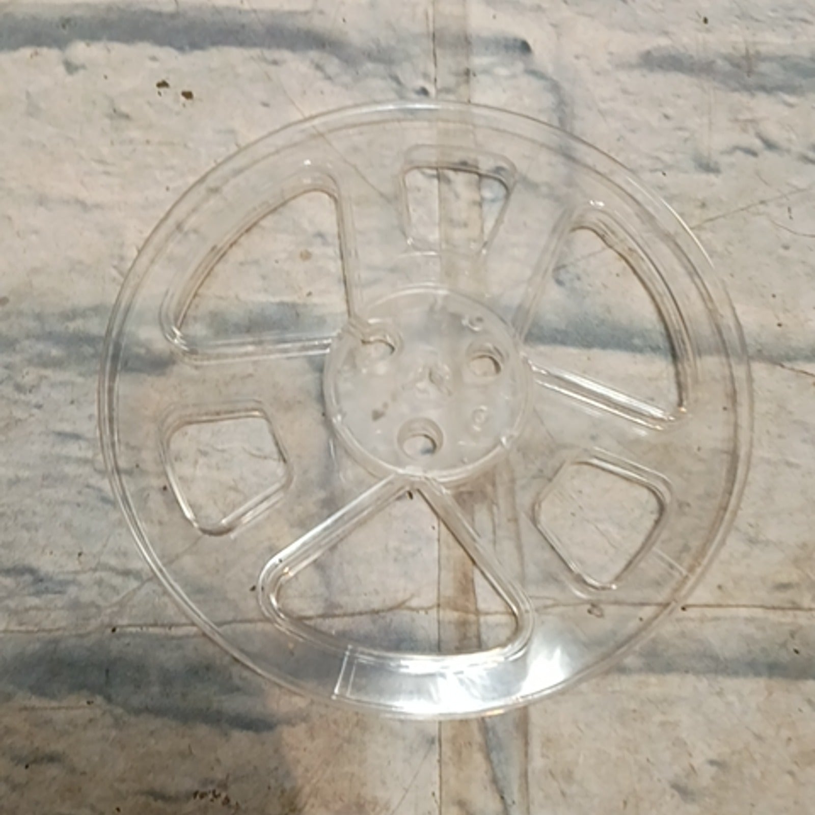 Unknown Clear Flange Reel Reel to Reel