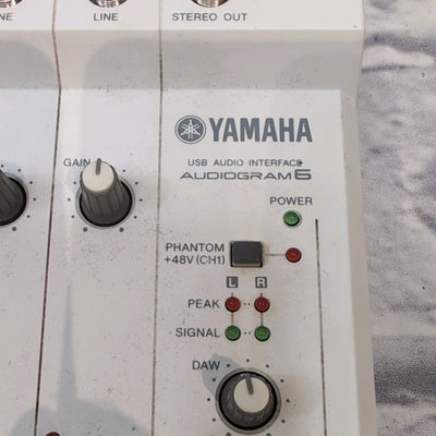 Yamaha Audiogram 6 Analog Recording USB Interface