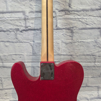 Fender Squier Telecaster "Partscaster" Red Sparkle