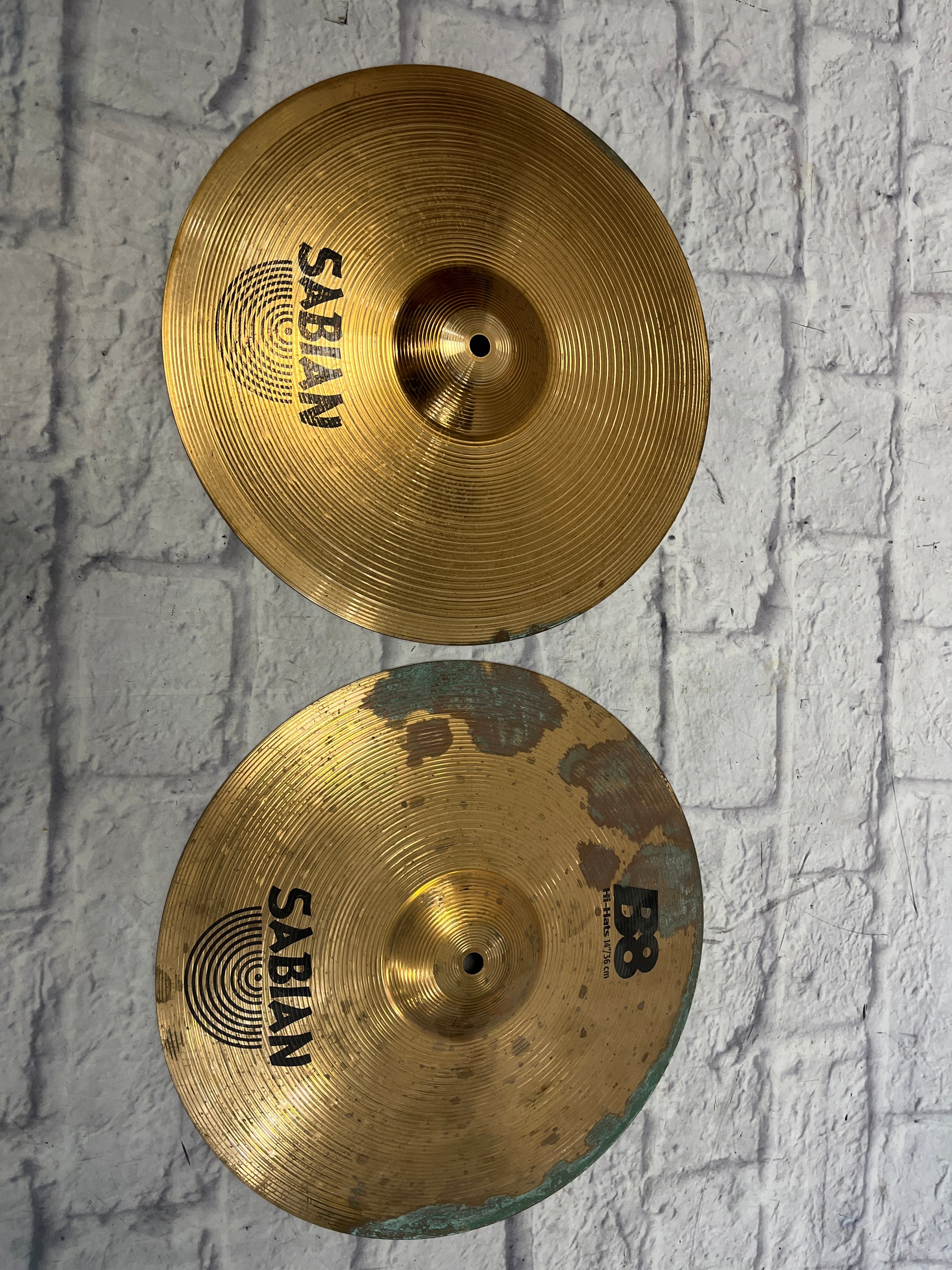 Sabian 14 B8 Hi Hat Cymbal Pair