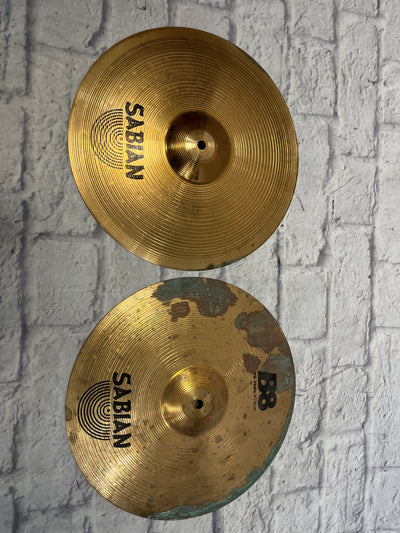 Sabian 14 B8 Hi Hat Cymbal Pair