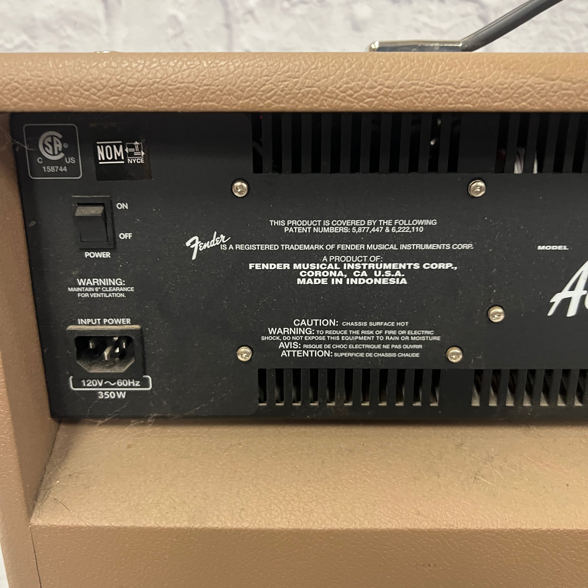 Fender Acoustasonic 150 Acoustic Guitar Combo Amp