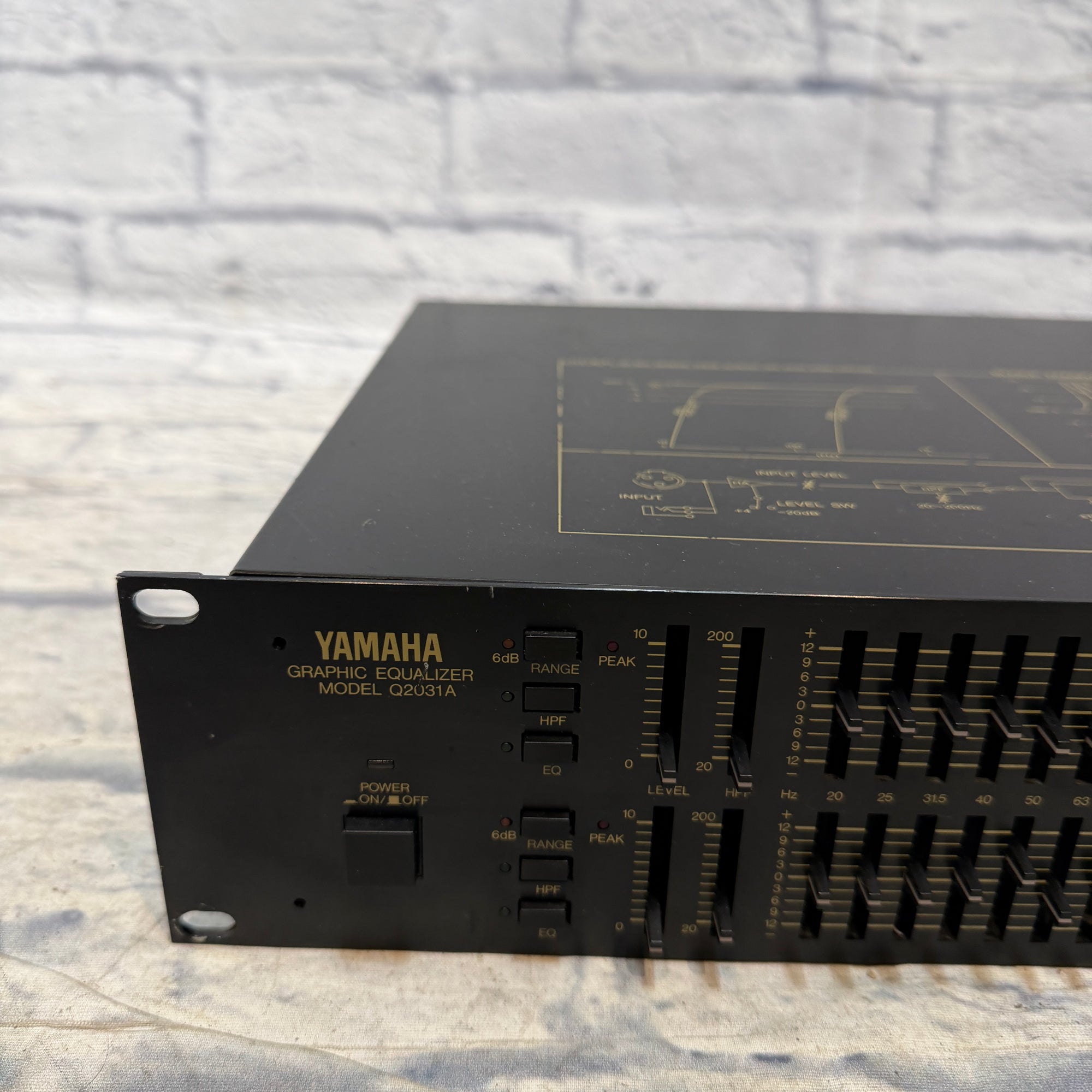 Yamaha Model Q2031A Rack EQ