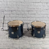 Percussion Plus 4 Pc Drum Kit (Brushed Blue)