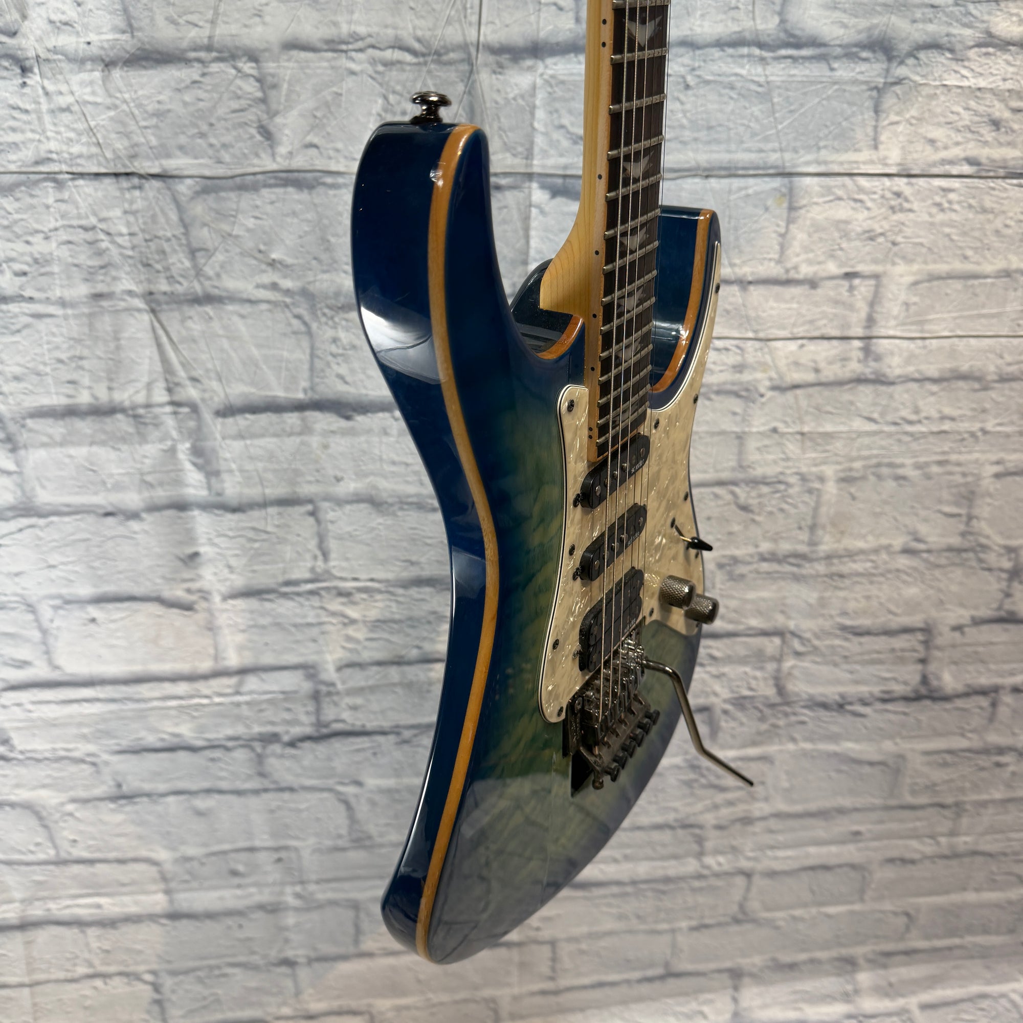 Schecter Diamond Series - Ocean Blue Burst Electric Guitar