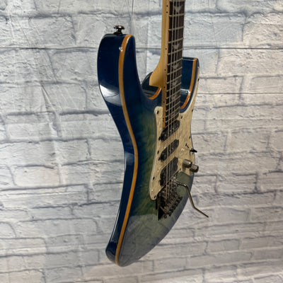 Schecter Diamond Series - Ocean Blue Burst Electric Guitar