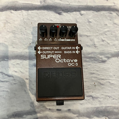 Boss OC-3 Super Octave Pitch Pedal