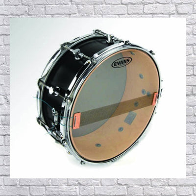 Evans S14H30 14" Hazy 300 Snare Side