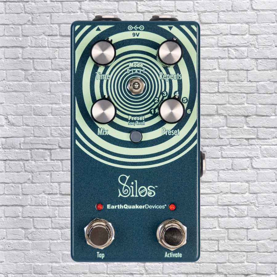 EarthQuaker Devices Silos Multi-Generational Time Reflection Device