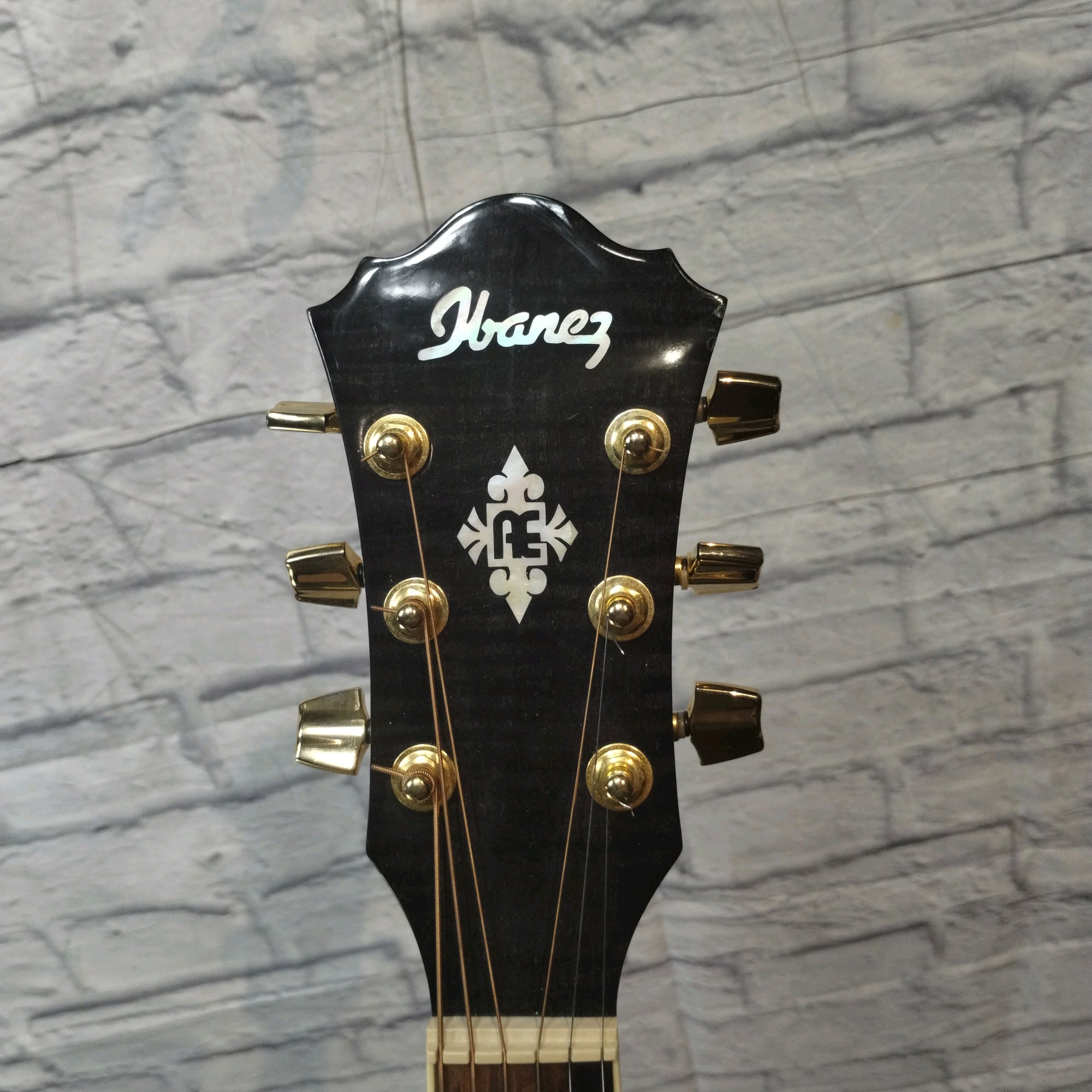 Ibanez AEF30E Acoustic Guitar - Transparent Black Flame Finish Acoustic Guitar