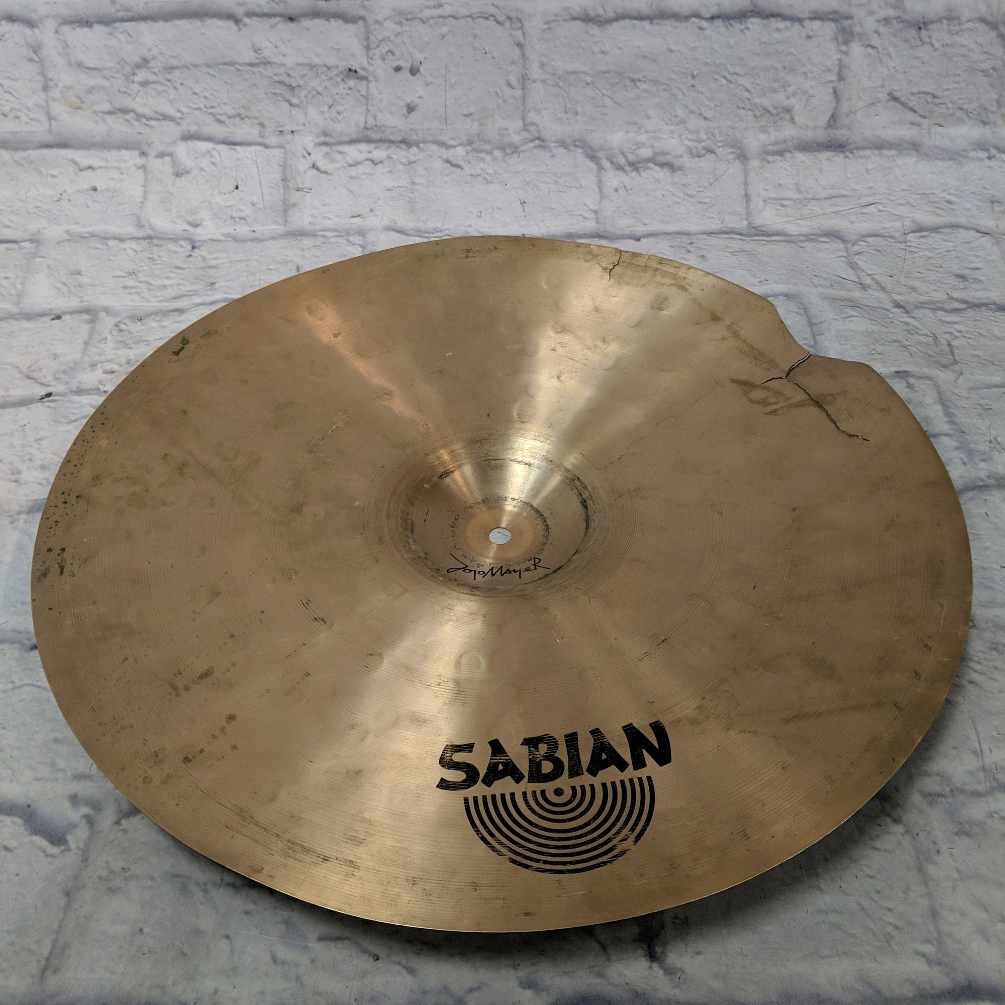 Sabian 19 HHX Fierce Crash Cymbal AS-IS CRACKED