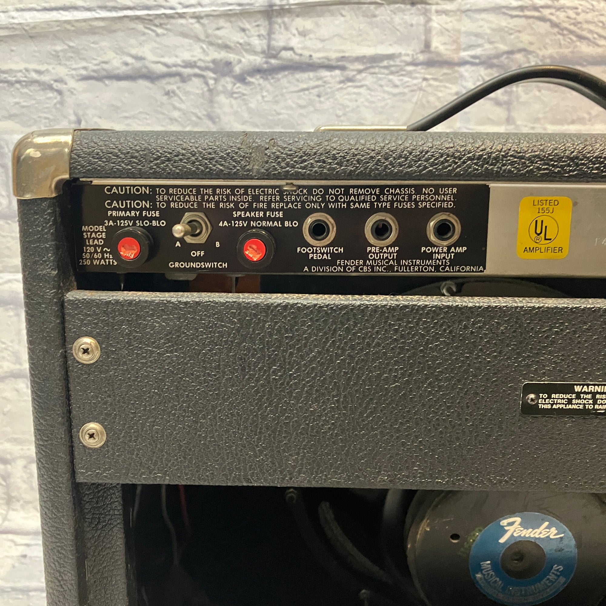 Fender Stage Lead  Guitar Combo Amp 100W 1x12 - AS IS