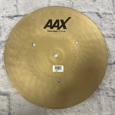 Sabian 14 AAX Fast Hats Hi Hat Cymbal Pair