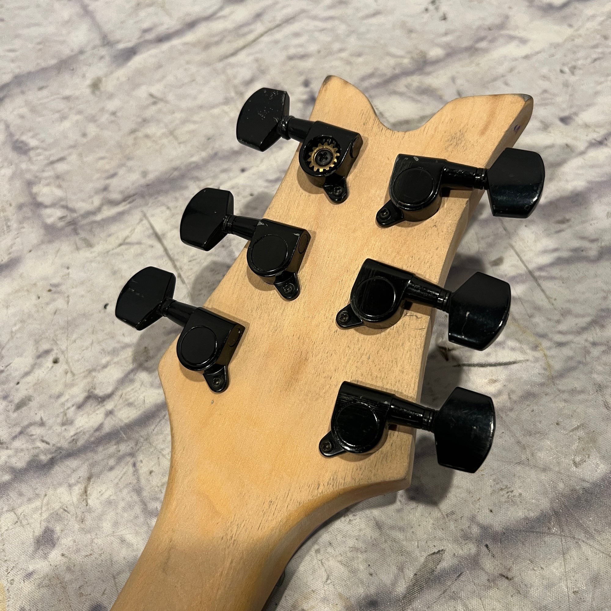 Dean Vendetta Electric Guitar Neck Headstock Painted