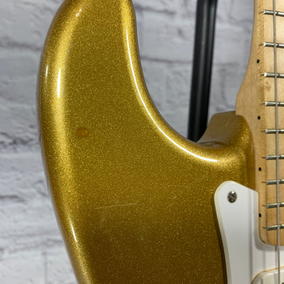 Squier Affinity Gold Sparkle Strat Electric Guitar