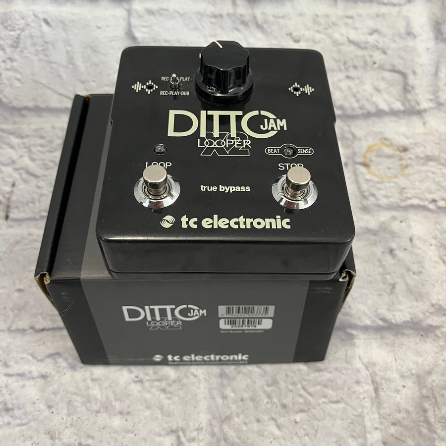 Tc Electronic Ditto Jam X2 With Beatsense Technology Guitar Effect Pedal Demo