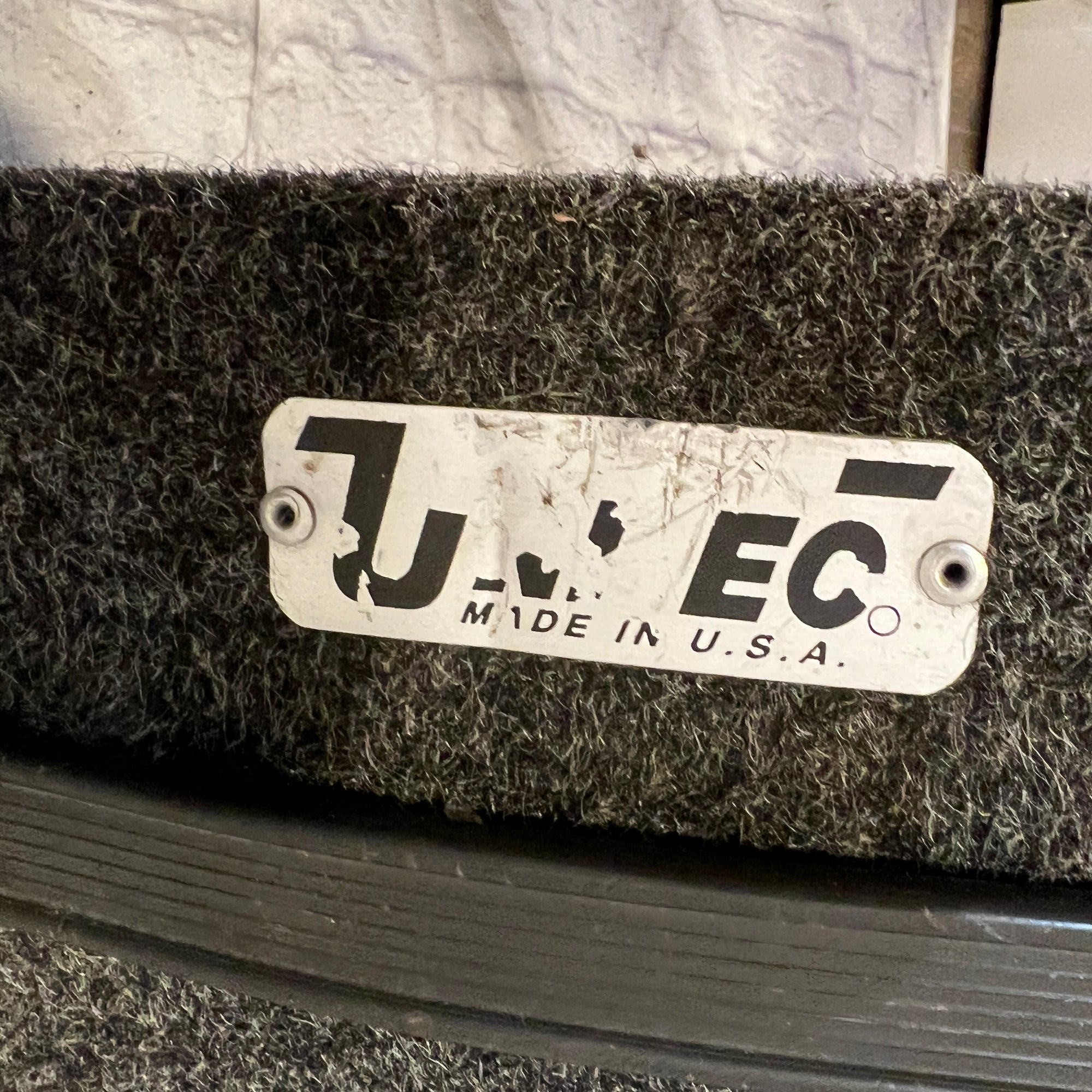 Unknown 2U Carpeted Rack Case Rack