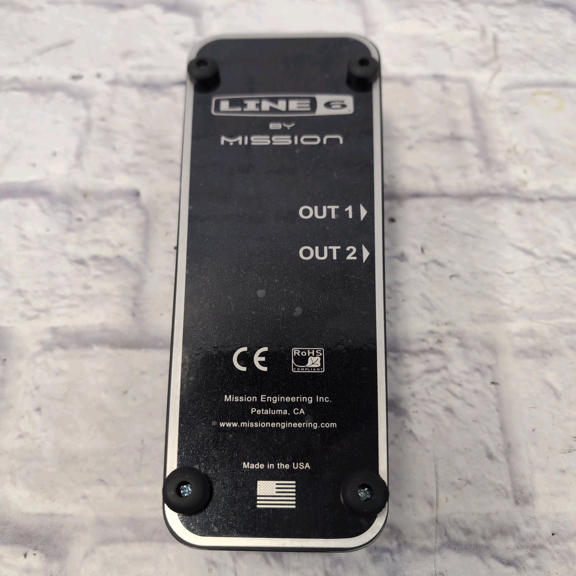helix expression pedal calibration Mission Engineering SP1-L6H-BK Line 6 Helix Expression Pedal