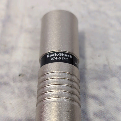 Radio Shack 274-16C XLR Male to 1/4 Female Low Z Balanced to High Z Unbalanced Adapter