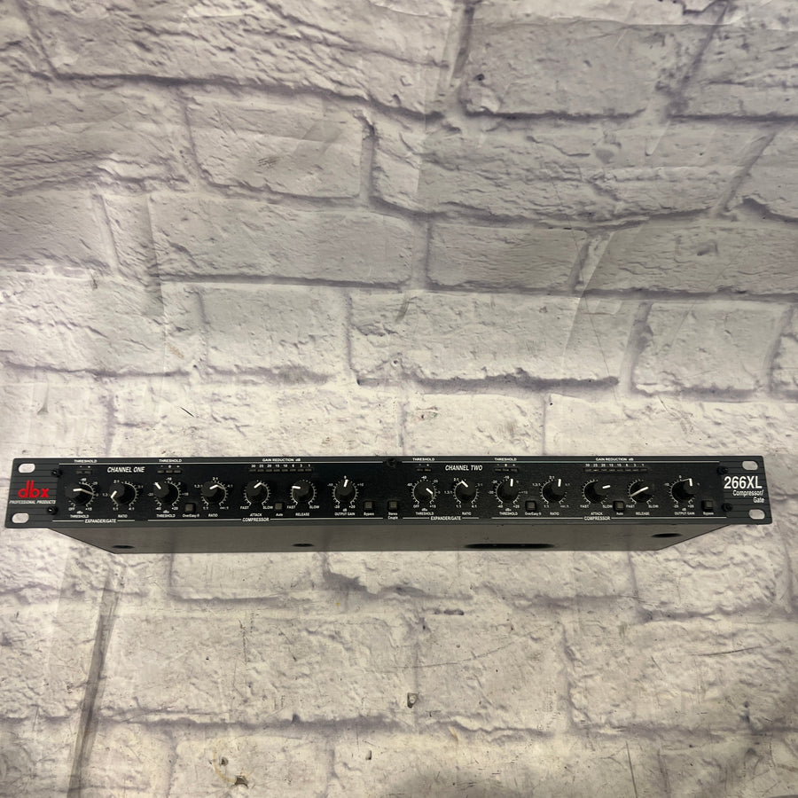 DBX 266Xl Rack Stereo Compressor Limiter